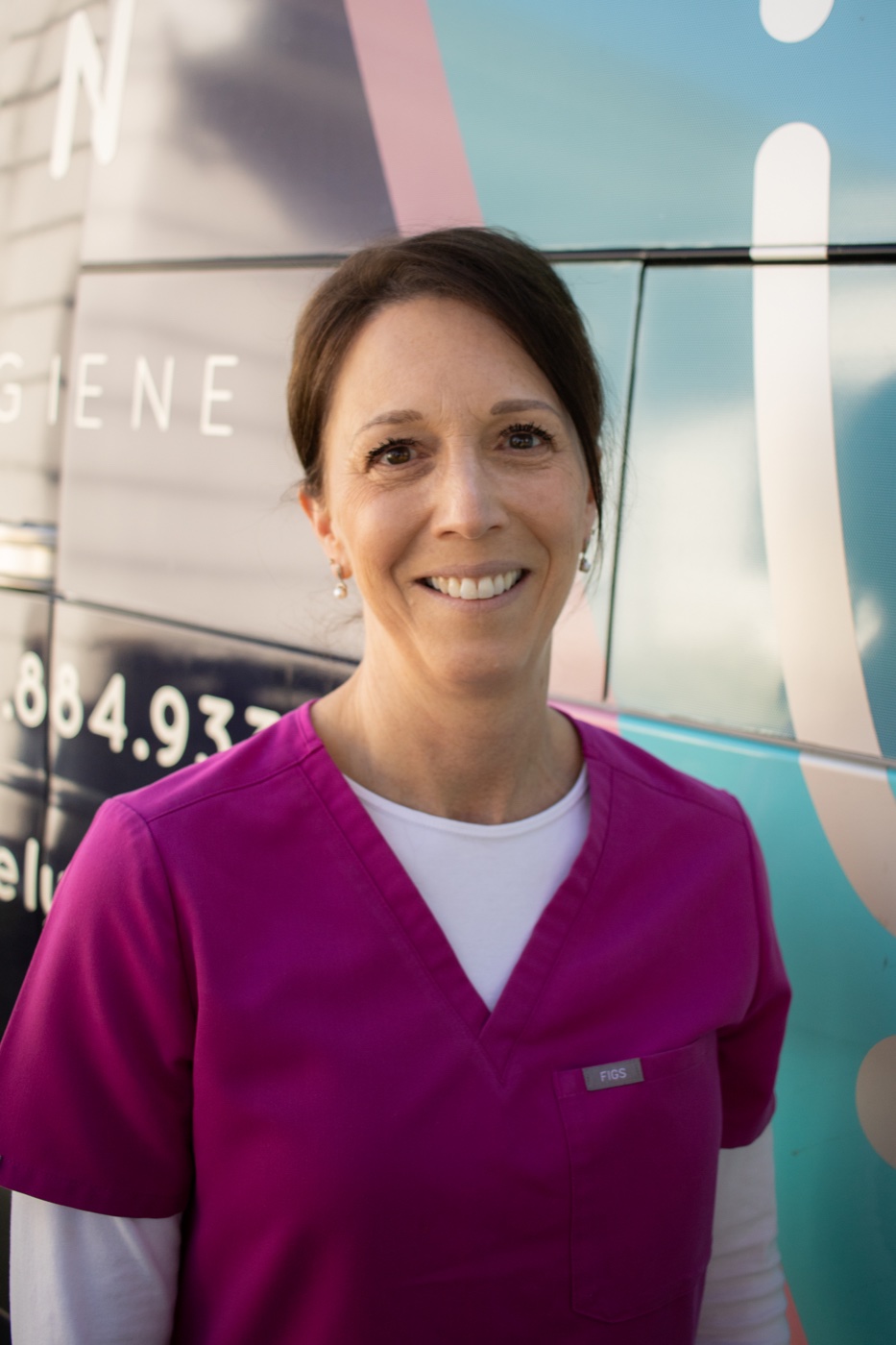 Krista, licensed dental hygienist at Wheely Clean